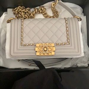 Chanel boy small jacket bag